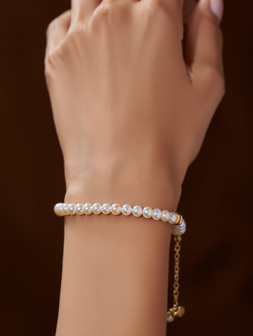 Small Pearl Beaded Bracelet