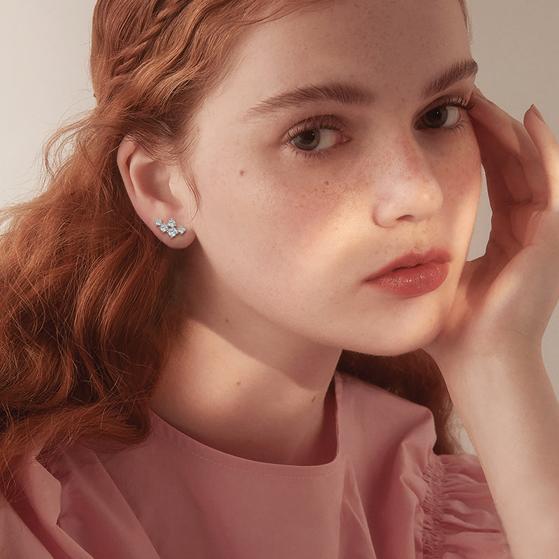 Star Cluster Stud Earrings