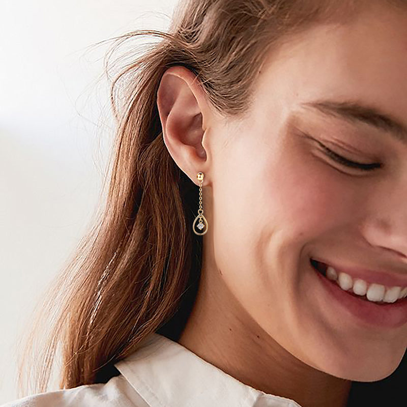 Teardrop Dangle Earrings