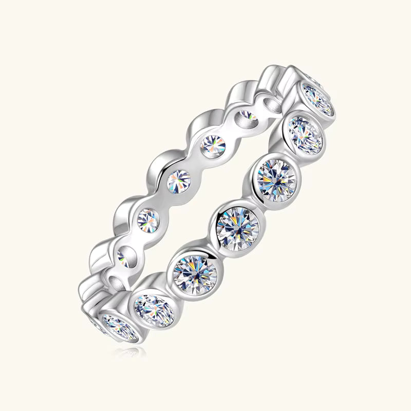 18K Gold Plated Full Eternity Ring