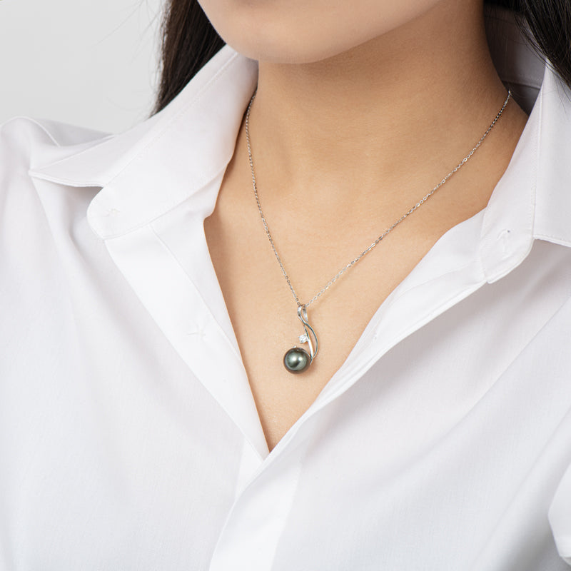 Tahitian Black Pearl Necklace