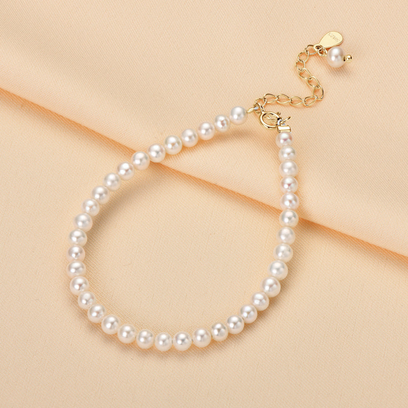 Small Pearl Beaded Bracelet