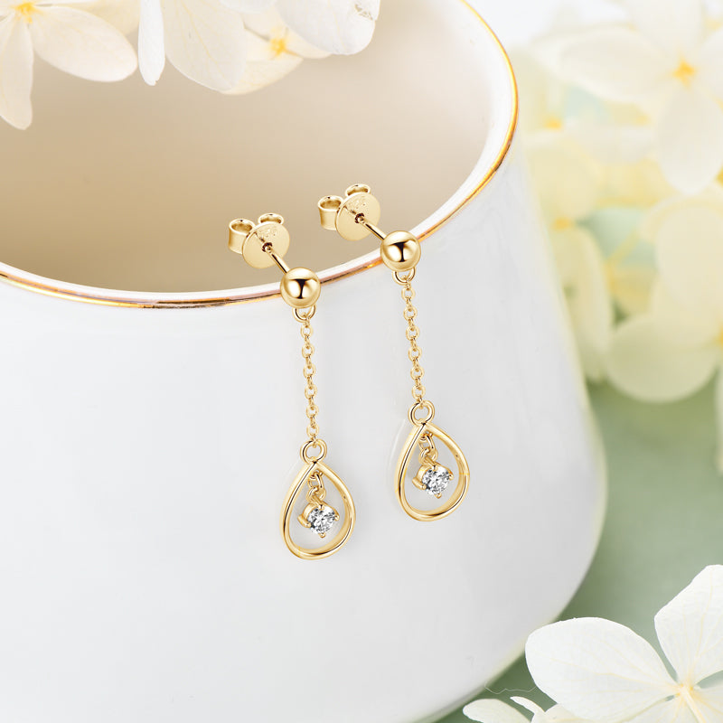 Teardrop Dangle Earrings