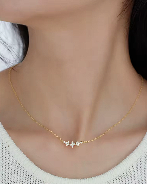 Luxury Clover Pendant Necklace